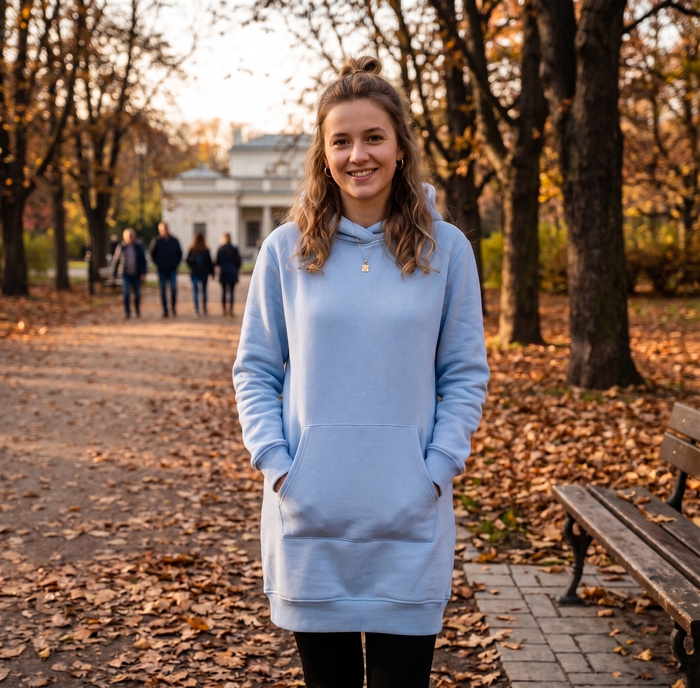 DIY Set - HOODIE (LUXA) - LIGHT BLUE