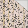 LEAVES pat. 10 (gold) - Viscose jersey