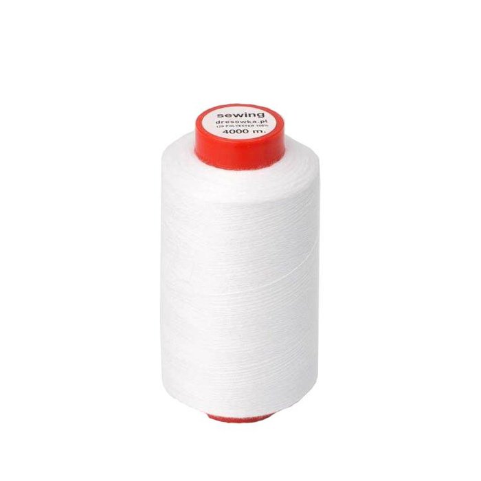 Threads 4000m overlock - White