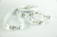 Ribbon with catkins 15mm