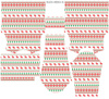 MEN’S SWEATSHIRT - REINDEERS PAT. 2 / red-green - Elastic brushed knit fabric L