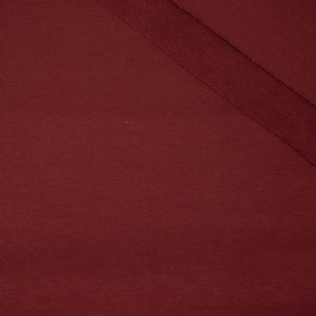 D-31 BORDOWY - dzianina pętelkowa z elastanem