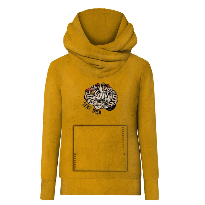 UNISEX HOODIE (HYDRA) - STAY WILD - Nähset (110/116)