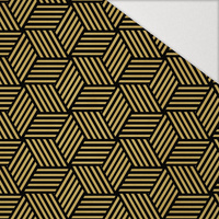 GEOMETRIC MINIMAL WZ. 14 - Hydrofobowa dzianina drapana