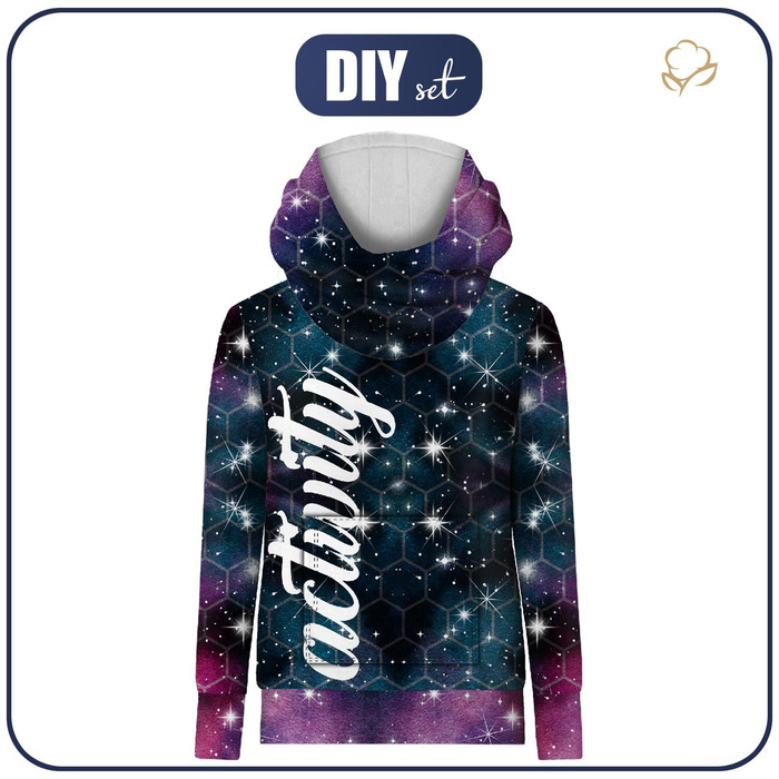 BLUZA Z KAPTUREM UNISEX (HYDRA) - ACTIVITY - zestaw do uszycia XXXL