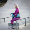 THERMO KOMPLET DAMSKI (JANE) - FANTASY LEAVES - zestaw do uszycia L