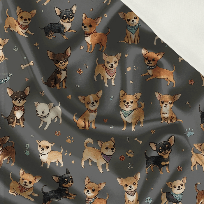 CHIHUAHUA DOGS - Satin