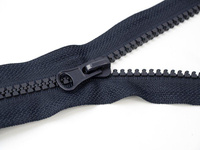 Kostěný zip 70cm dělitelný (Z) - navy
