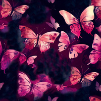 BUTTERFLY WZ. 1- Welur tapicerski