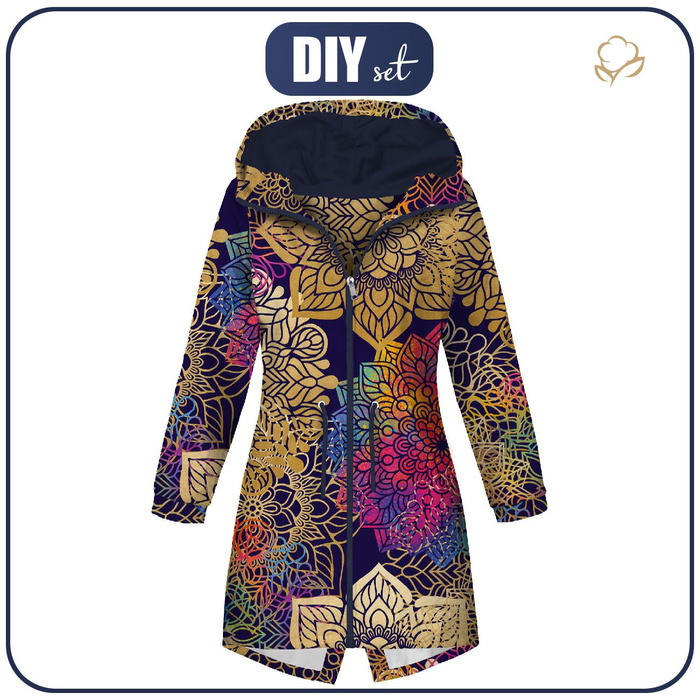 WOMEN'S PARKA (ANNA) - MANDALA pat. 2 - sewing set S
