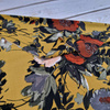  FLORAL LANDSCAPE / mustard - Crepe