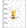 DUCKIE RAIN WZ. 4 - panel (60cm x 50cm) Waterproof woven fabric