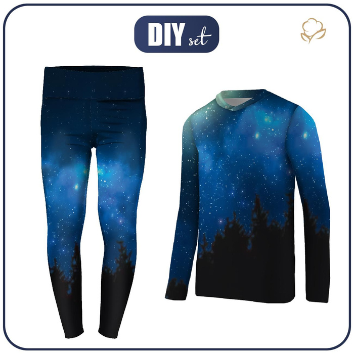 Thermo dívčí sada (NANCY) - NIGHT SKY - Sada šití 122