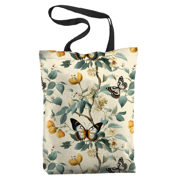 Butterfly & Flowers wz.2 - Wasserabweisende Webware