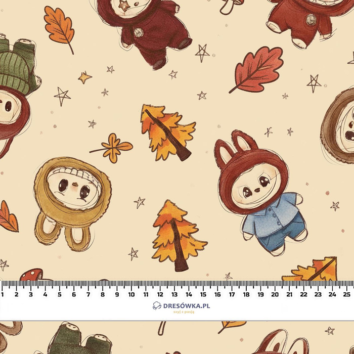 Creepy Cute WZ.8 - Woven Fabric for tablecloths