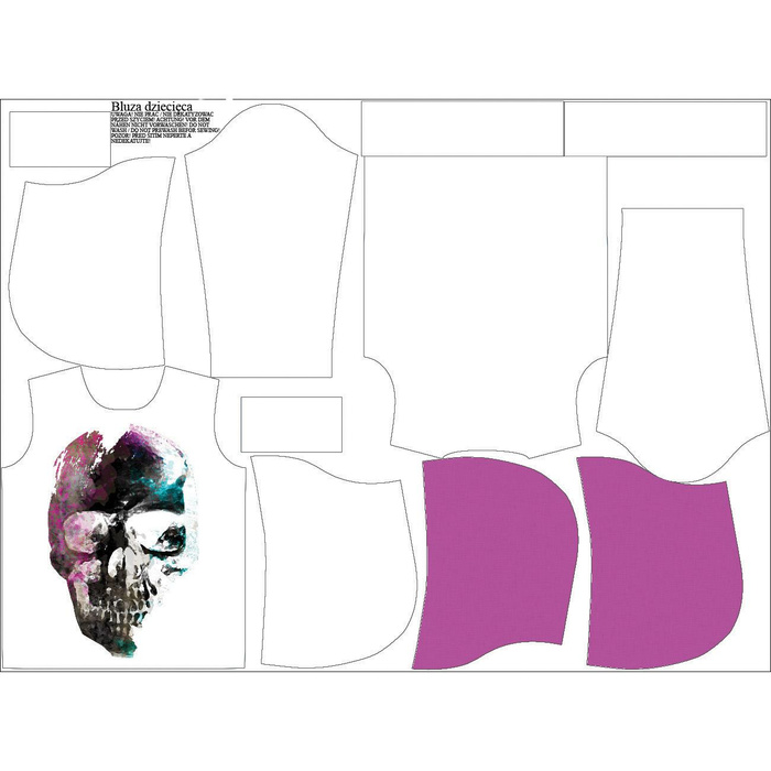 DĚTSKÁ MIKINA S KAPUCÍ (ALEX) - LEBKA Vz. 4 - teplákovina 110/116