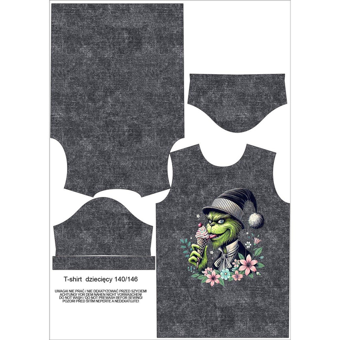 T-SHIRT MĘSKI - FUNNY PRANKSTER - single jersey