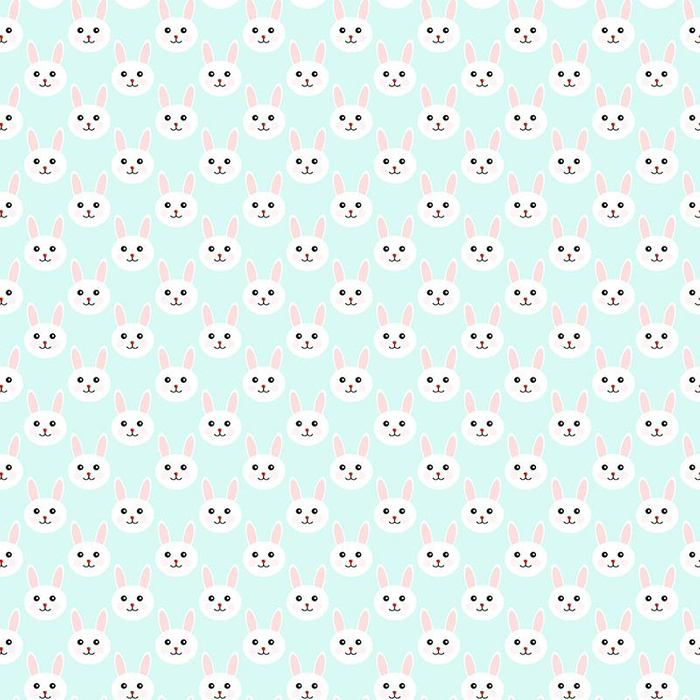 HÄSCHEN / hellminz - Baumwoll Webware