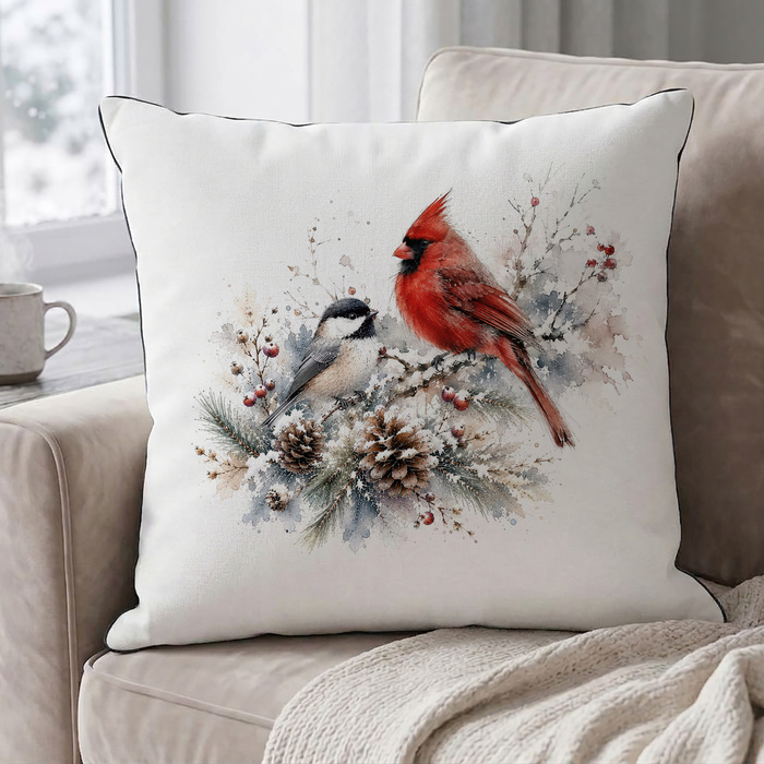 WINTER GARDEN WZ. 14 - panel (60cm x 50cm) SINGLE JERSEY 
