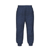 MELANGE NAVY - Hydrophobic brushed knit