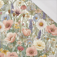 PASTEL FLOWERS WZ. 35 - Single Jersey