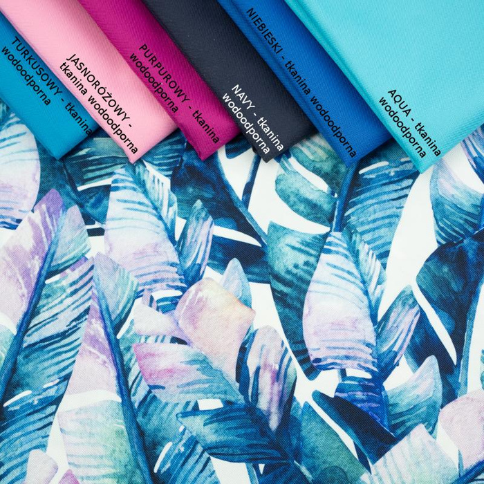 AQUARELL BLÄTTER - Wasserabweisende Webware