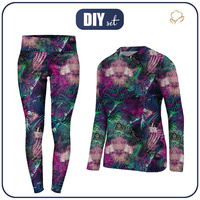 THERMO WOMEN'S SET (JANE) - FANTASY LEAVES - sewing set XXL