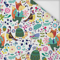 COLORFUL BALL / white - softshell