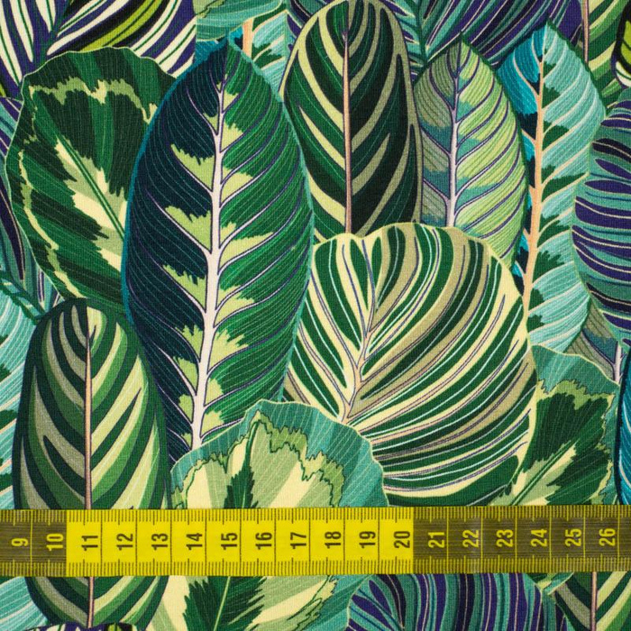 GREEN JUNGLE pat. 1 (VINTAGE)- Upholstery velour 