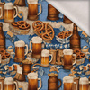 OKTOBERFEST WZ.1 - dzianina drapana z elastanem ITY