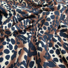 Brauner Leopard - Viskose Jersey