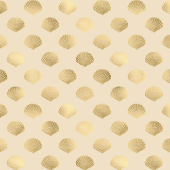 GOLDENE MUSCHELN (GOLDENER OZEAN) / beige