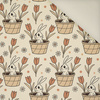 HAPPY BUNNY WZ. 3 - Upholstery velour 