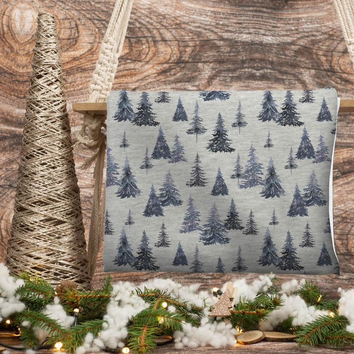 WALD M.2 (GEMALTER WALD) / M-01 melange light grey