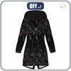 DÁMSKÁ BUNDA PARKA (ANNA) - LISTY VZ. 3 / CERNY - softshell M