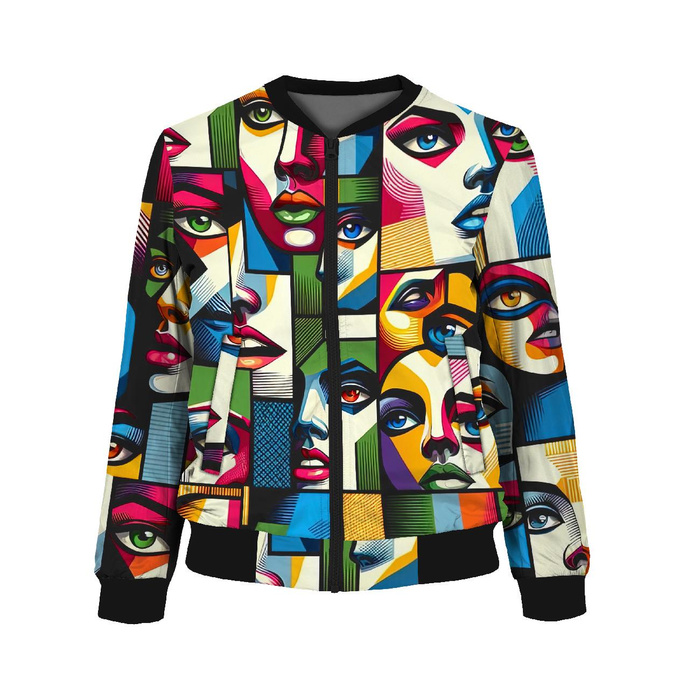 BOMBERKA DAMSKA (KAMA) - FACES WZ. 1 - zestaw do uszycia XS