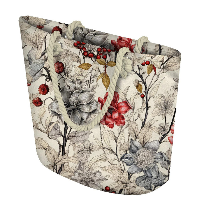 FLOWERS wz.16 - Cotton muslin