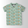 DINO CAR pat. 2 - Cotton woven fabric