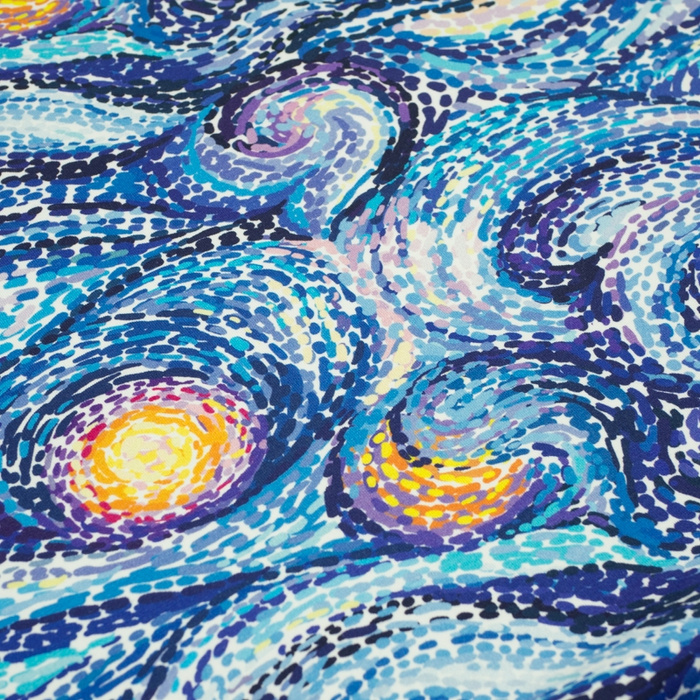 STARRY NIGHT - single jersey with elastane TE210