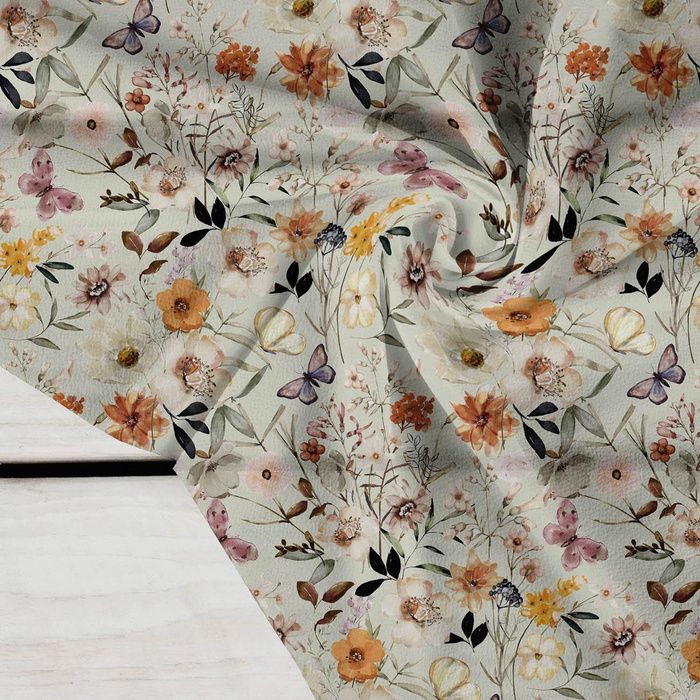 100CM FLOWERS MIX pat. 3 - Crepe