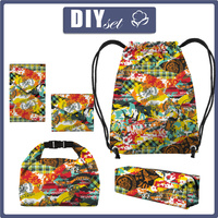 SCHÜLERPAKET - CAMOUFLAGE BUNT - Nähset