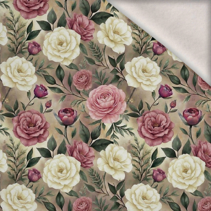 Flowers wz. 69 - Wintersweat angeraut mit Elastan ITY