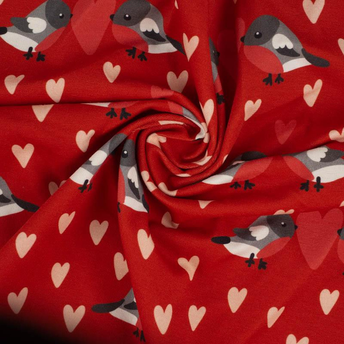 BIRDS IN LOVE PAT. 2 / RED (BIRDS IN LOVE) - Panama 220g