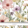 PASTEL FLOWERS WZ. 32 - Crepe