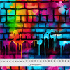 STREET GRAFFITI wz.3 - Hydrofobní česaná teplákovina