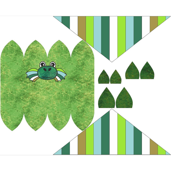 KID'S CAP AND SCARF (DINO) - DRAGON DINO 44-47