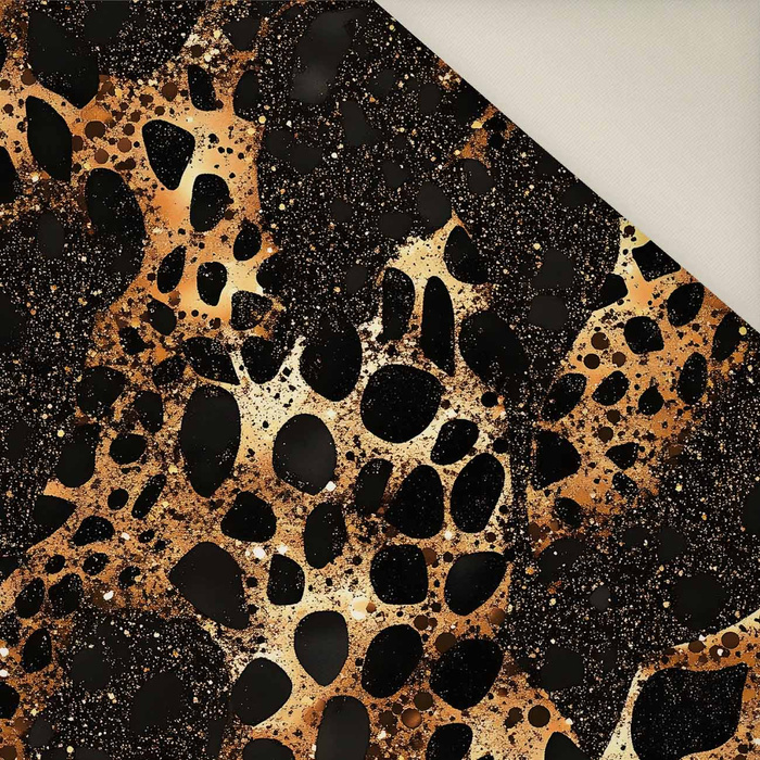 50CM Black & Gold Glamour wz.2- Upholstery velour