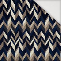RETRO GEOMETRIC WZ. 18 - Tkanina na obrusy