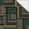 RETRO GEOMETRIC WZ. 17 - single jersey z elastanem ITY