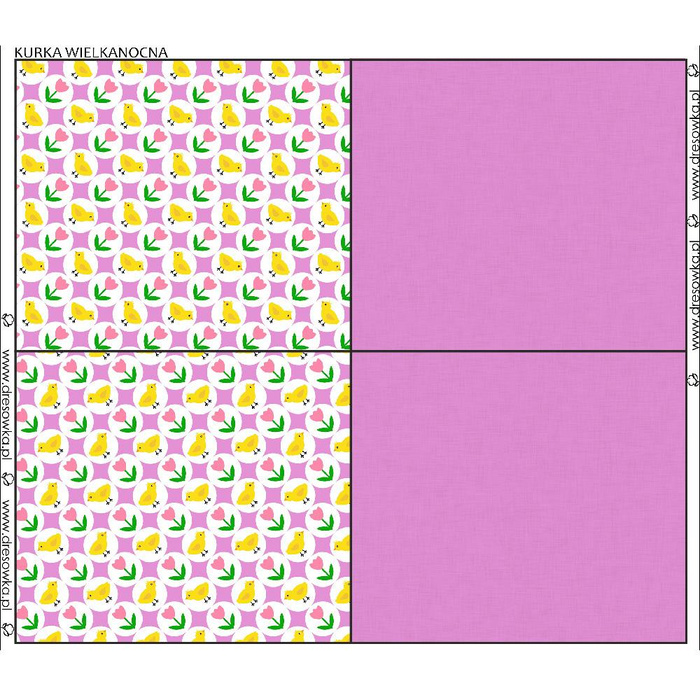 Slepičky - KUŘÁTKA A TULIPÁNY